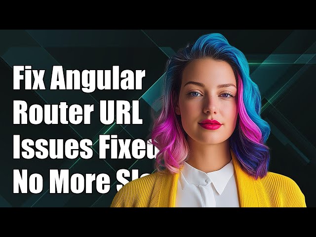 Fixing Angular Router URL Issues: Unexpected Slash in Routes Explained