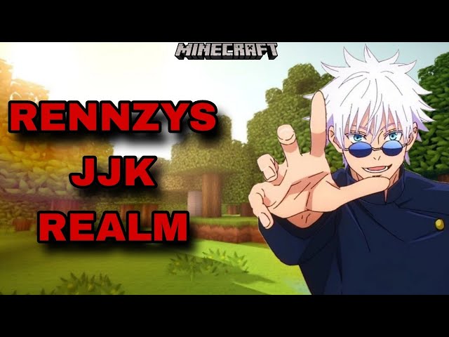 RENNZYS JUJUTSU KAISEN REALM CODE FOR MINECRAFT BEDROCK EDITION!