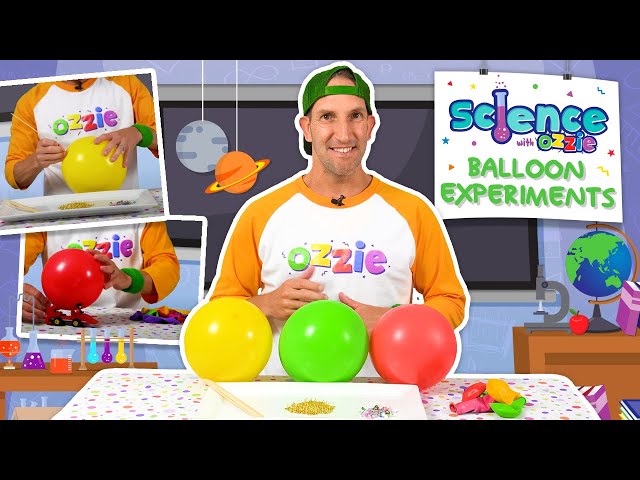3 x Simple Balloon Science Experiments For Kids