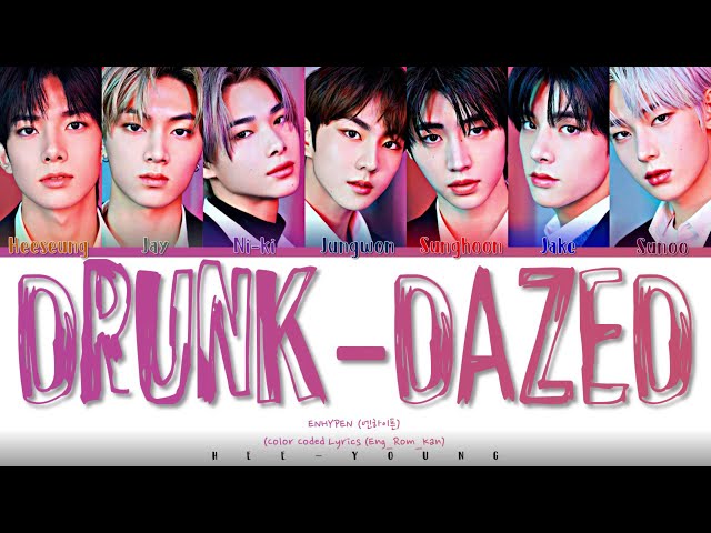 ENHYPEN (엔하이픈) 'DRUNK DAZED' ALBUM PREVIEW (Color Coded Lyrics (Eng_Rom_Han)