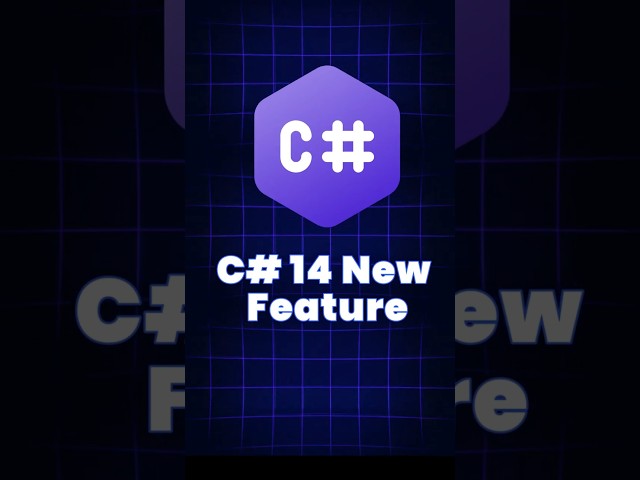 C# 14 New Feature #dotnet #csharp14 #coding