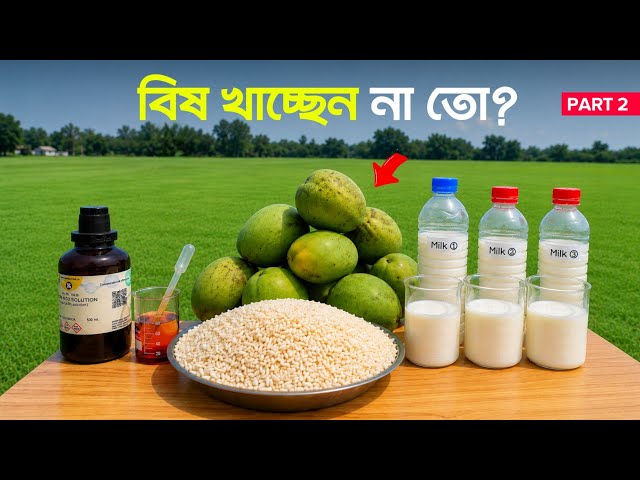 খাবারে ভেজাল পরীক্ষায় যা পেলাম 😱 | Food Test Using Chemical - Part 2