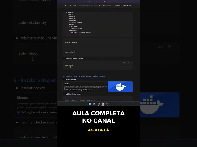 Aprenda a instalar portainer #afiliados #tecnologia #flet #python #chatgpt ##n8 #semdinheiro