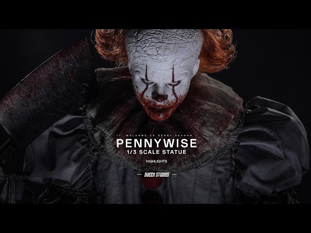 Queen Studios | IT: Welcome to Derry Season 1 | Pennywise 1/3 Scale Statue Highlights