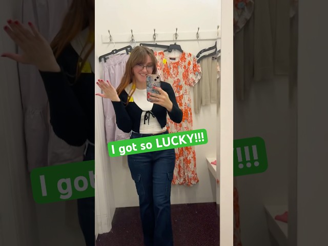 Obsessed with my new cardigans I found 😍💕 (thrift store try-on part 3) #thrifting #thriftfinds