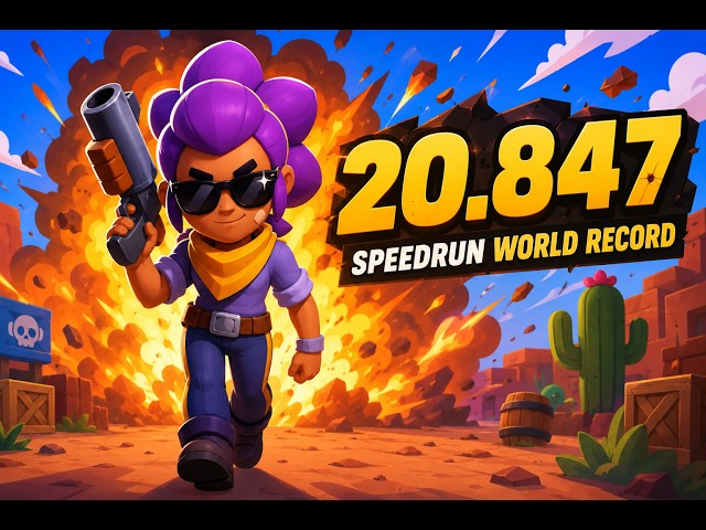 Brawl Stars Tutorial Speedrun World Record - 20.847
