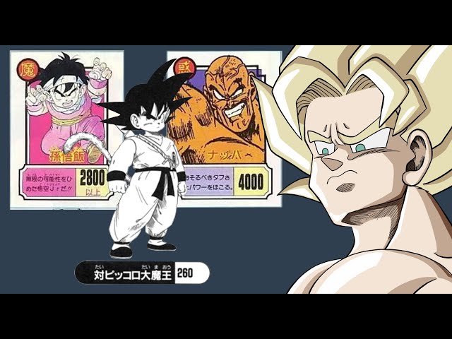 The Dragon Ball Data Books are Wrong