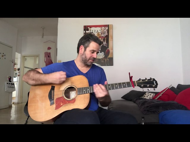 Easy (Lionel Richie/ The Commodores)- Acoustic Cover by Yoni (+Tutorial)