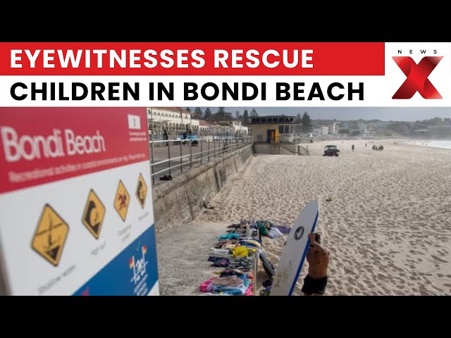 Bondi Shooting Eyewitnesses Rescue Children, Describe Harrowing Scenes At Beach