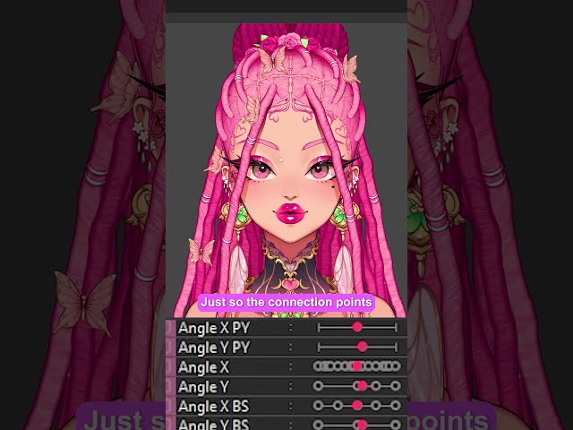 Complex Hair Angles 🛠️ Live2d Breakdown
