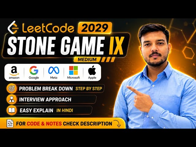 LeetCode 2029 | Stone Game IX | Easy Explanation | Game Theory | Java Python C++ | Daily LeetCode
