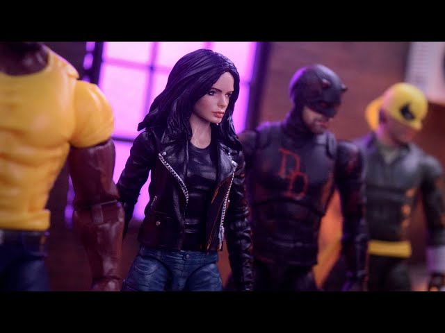 THROWBACK Marvel Legends Jessica Jones Action Figure Review | MCU Daredevil Born Again The Defenders