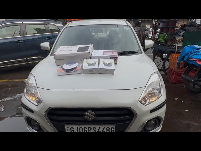 Sansui led bulbs android under seat in Dzire @sansui @maxxlinkinternationalcorpo4258 