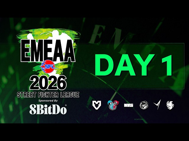 Day 1 - Street Fighter League EMEAA 2026 - LIVE September 2-6, 2026