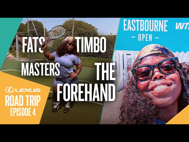 Josh Berry Gives Fats Timbo the VIP Treatment at Eastbourne! 🎾🍟 | Lexus Road Trip: Eastbourne
