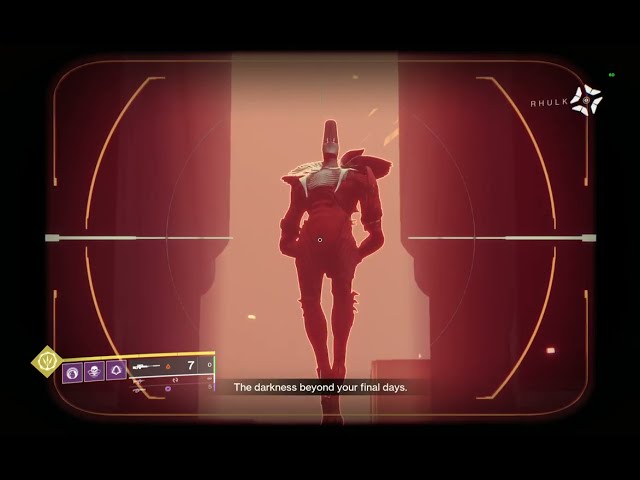 Destiny 2- Rhulk Opening Sequence
