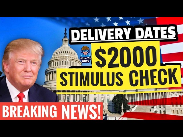 ✅ $2,000🔥Stimulus Check💰Expected Dates, For Social Security, SSDI, SSI & SSA Raise Money News