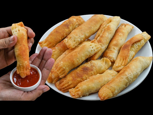 Atta Tandoori Chicken Roll 😍 | Crispy Chicken Tandoori Roll | Easy Homemade Snack | N'Oven Foods