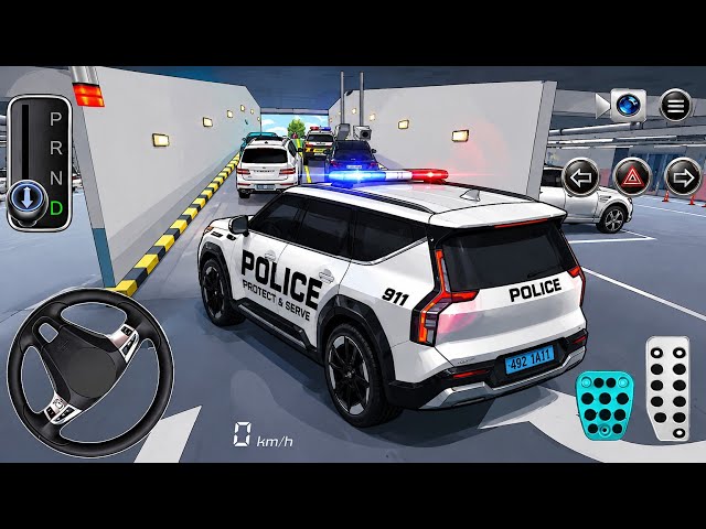 New Police Mercedes G63 | 3D Driving Class - Parking Garage Area Mission  - Android GamePlay #19