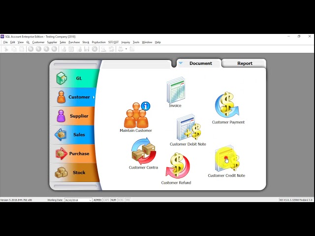 SQL Accounting Software Tutorial 038 Journal Entry