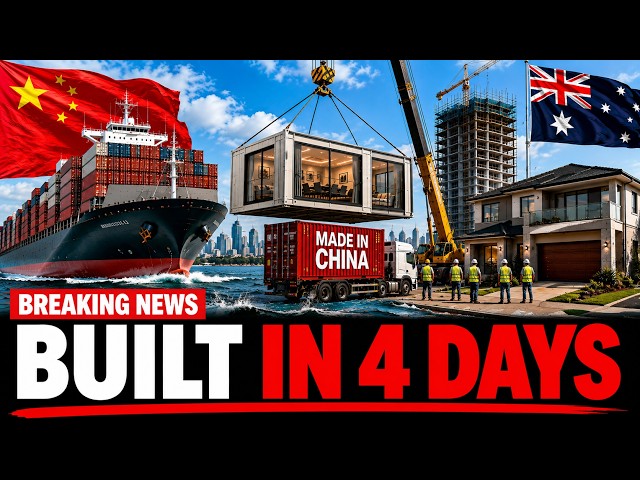 China Is Shipping Prefab Homes to Australia. They're Built in Just 4 Days (Ready-Made Hıomes)