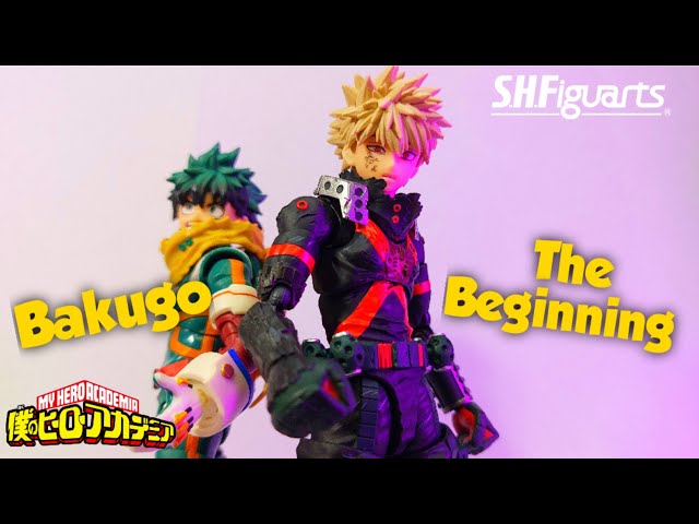 SHF BAKUGO - The Beginning #myheroacademia #shfiguarts #anime #actionfigures #asmr #bandai