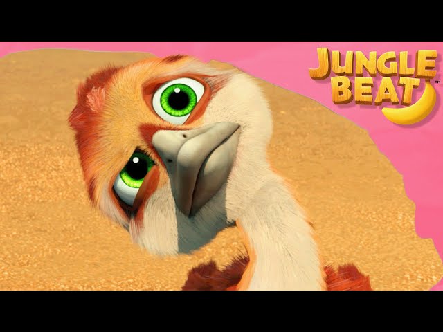 Ópera de avestruz | Jungle Beat Español | Dibujos animados 2024