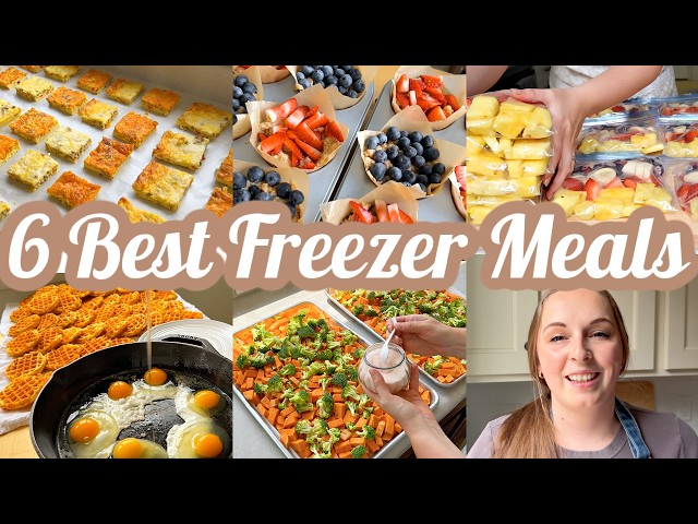 6 Best Freezer Meals Our Family Makes Every Month