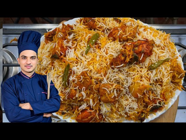 Authentic Karahi Style Chicken Biryani | 1 kg Masaledaar Chicken Biryani Recipe | Chef M Afzal |
