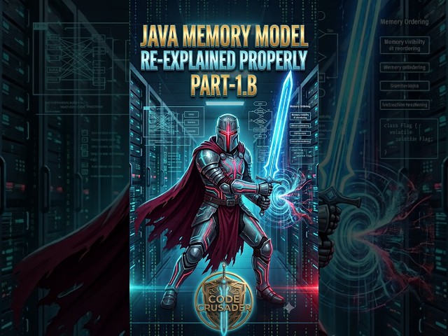 JMM PART-1.B EXPLAINED | JAVA MEMORY MODEL #codecrusader #codewithme #coding #codingindia