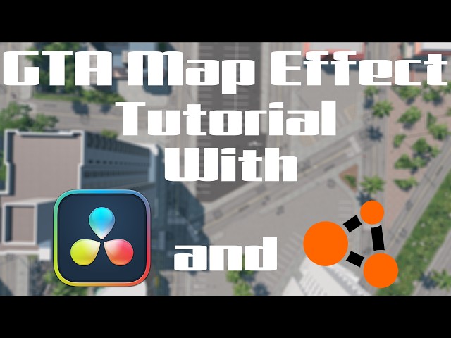 How To Do GTA Map Effect w/ DaVinci Resolve and BeamNG!
