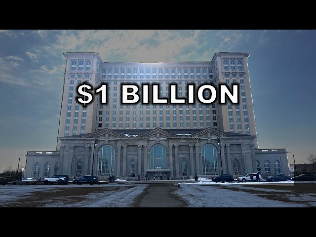 Detroit's train station is beautiful. We almost lost it...