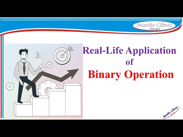 Real Life Application of Binary Operation