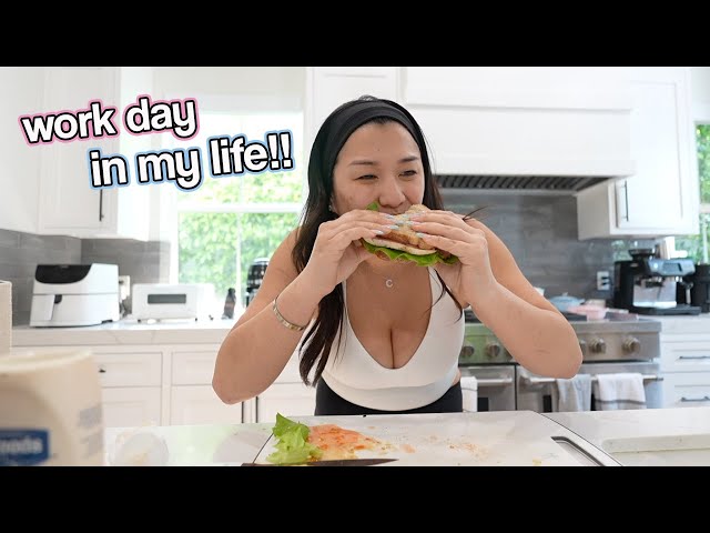 WORK DAY IN MY LIFE + Luxury Gift Bag Unboxing!! AAPI GALA!