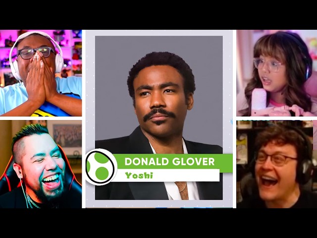 The Internet reacts to Donald Glover as Yoshi (The Super Mario Galaxy Movie)