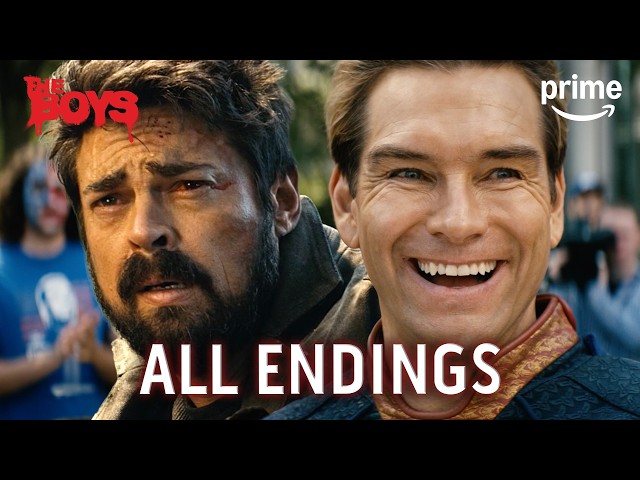 Every Ending Scene from The Boys Seasons 1-5 | Prime Video