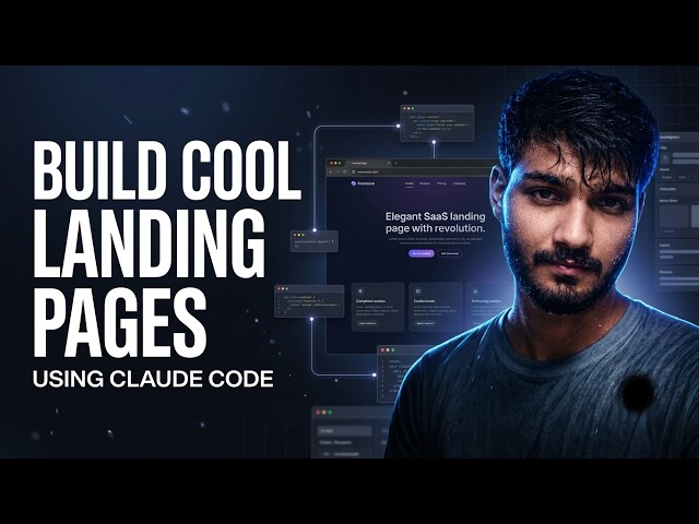 Build Cool Landing Pages with Claude Code | AI Website Development