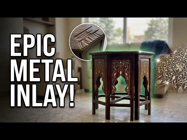 Wood with Metal Inlay Work of Pakistan | Furniture, Craft & Design