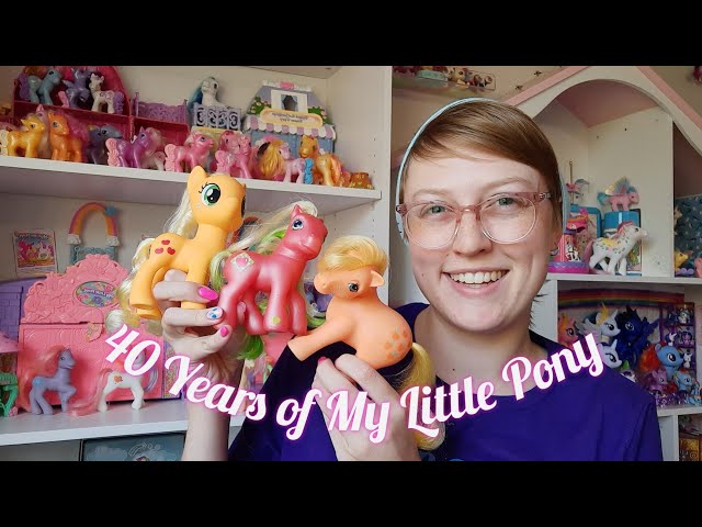 My Little Pony Toys 40 Year Evolution Generations 1 - 5