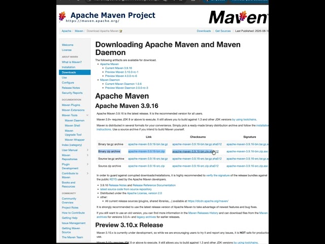 Instalación y Configuración de JDK 25.0.2 y Apache Maven 3.9.16 | Taller de Software Web