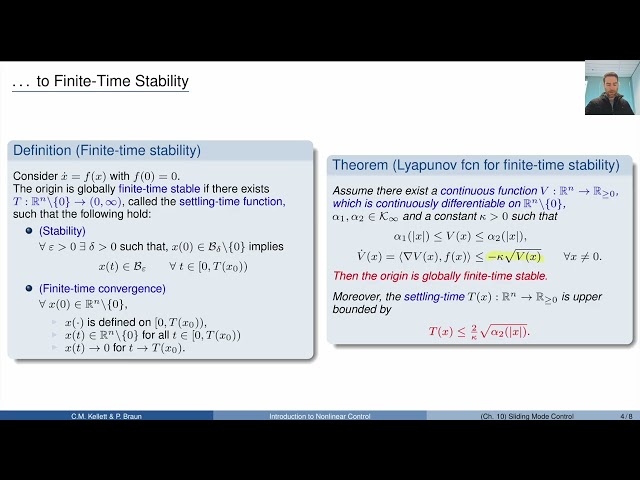 Introduction to Nonlinear Control: Part 10 (Sliding Mode Control)