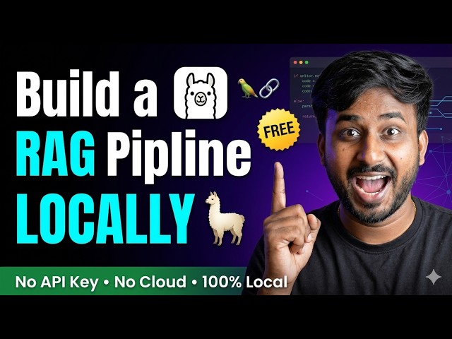 I Built a ChatGPT for My Own Documents - LangChain + Ollama (100% Free & Local)