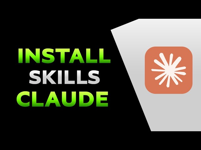 How To Install Skills In Claude Code