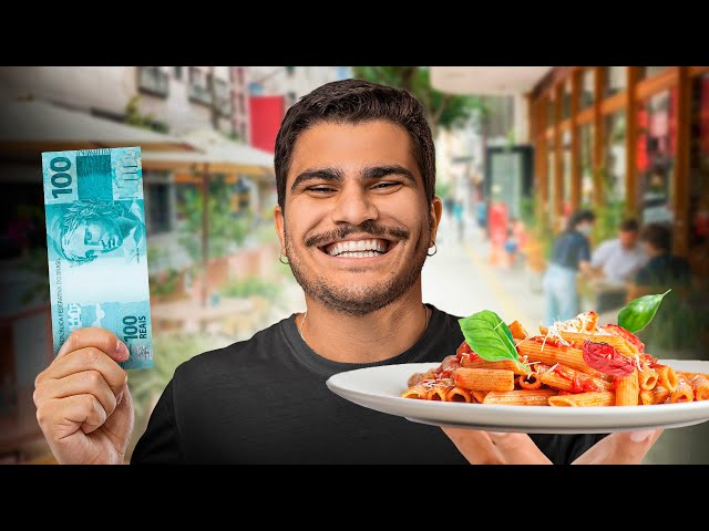 What to eat with R$100.00 in São Paulo