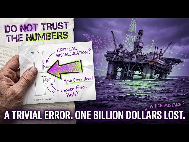 Sleipner A: How a Concrete Modeling Error Sank an Offshore Platform
