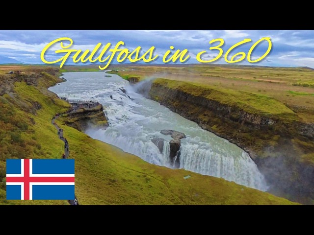 Gullfoss in 360 - Iceland's Amazing Waterfall on the Golden Circle
