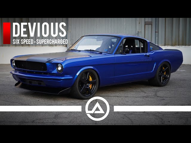 Mustang Coyote Fastback Supercargado de 750 hp | Mustang Pro Touring Devious, construido por Time...
