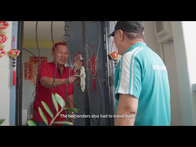 Smart home visits for our befrienders from NTUC Health Active Ageing Centres