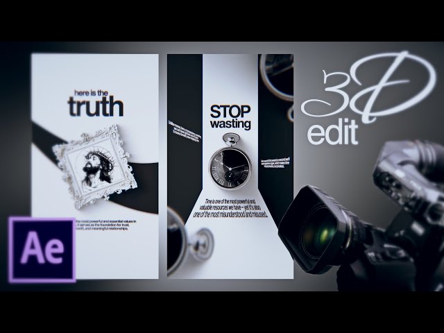 The Easiest Tutorial on Mastering 3D in AFTER EFFECTS