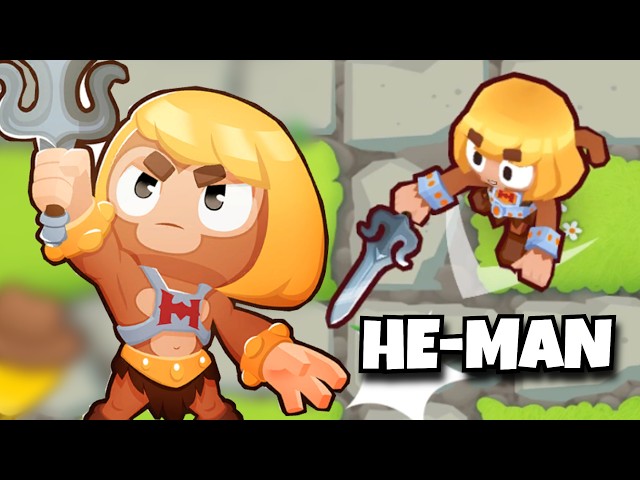 The NEW Hero HE-MAN Is Finally Here! (Bloons TD 6)